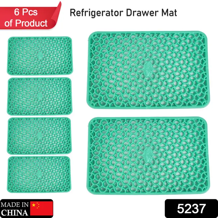 5237 WATERPROOF PVC REFRIGERATOR DRAWER MATS/ MULTIPURPOSE MATS/FRIDGE MATS SET OF 6 PCS

 uploaded by DeoDap on 2/15/2023