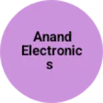 Business logo of Anand Electronics
