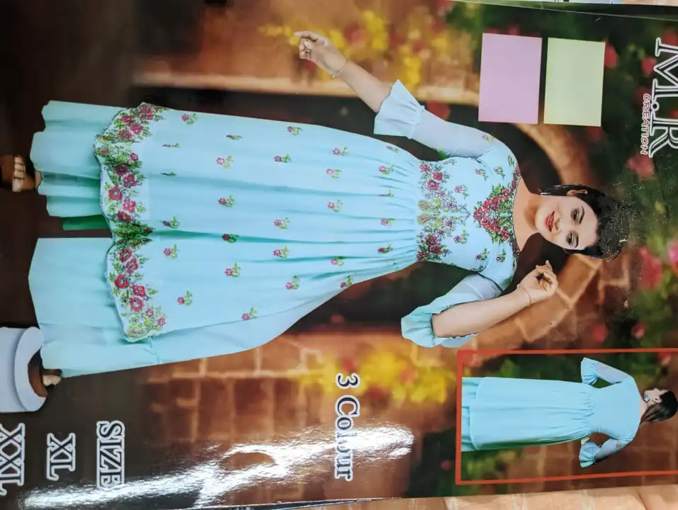 Nehra kurti circle part uploaded by MR CREATION on 2/15/2023