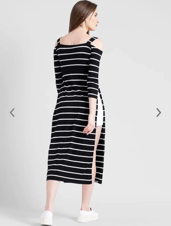 Women's striped dress uploaded by Lpad creation on 2/15/2023