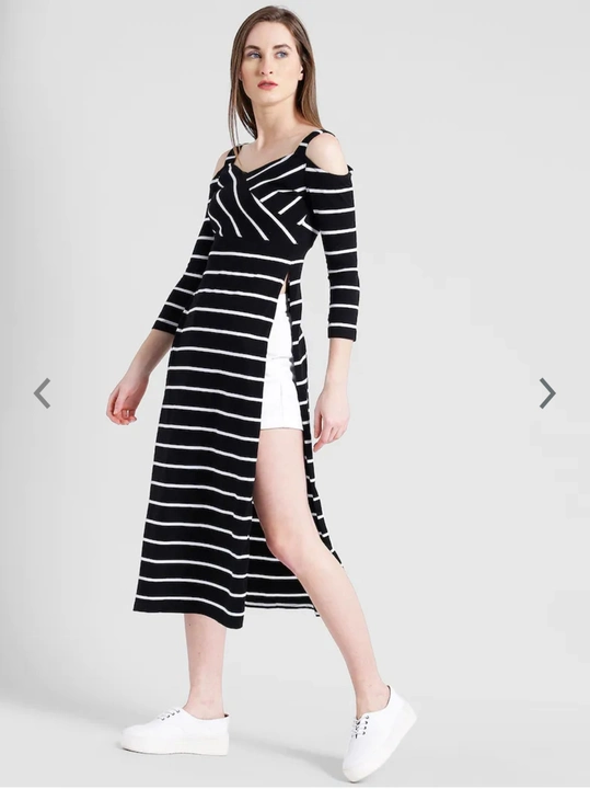 Women's striped dress uploaded by Lpad creation on 2/15/2023