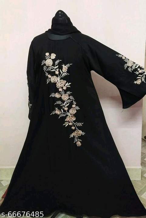 Embroidery abaya uploaded by Rabiya collections on 2/15/2023
