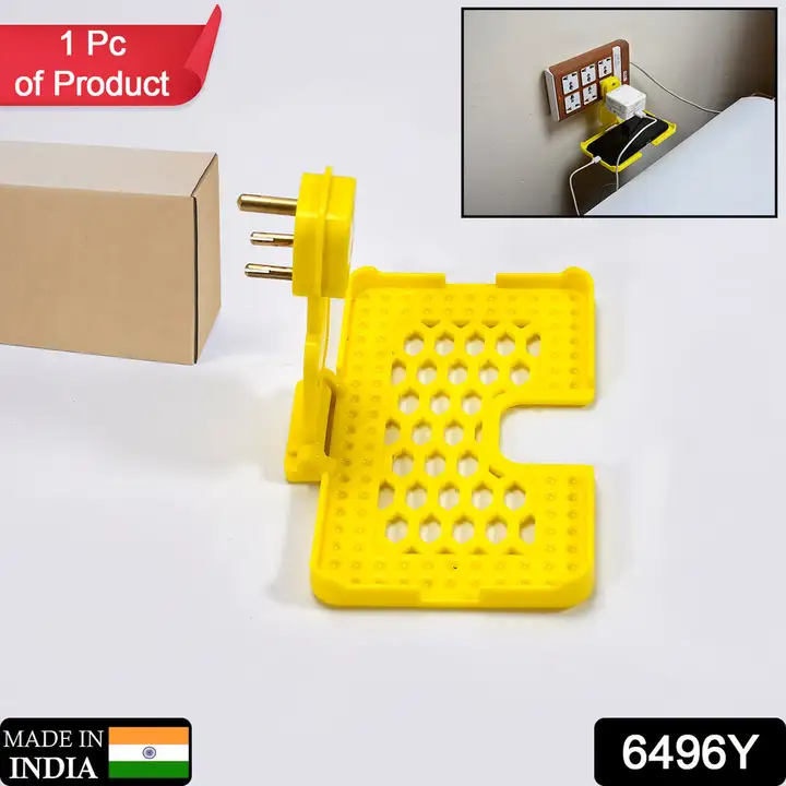 6496Y MULTI-PURPOSE WALL HOLDER STAND FOR CHARGING MOBILE JUST FIT IN SOCKET AND HANG (YELLOW)

 uploaded by DeoDap on 2/15/2023