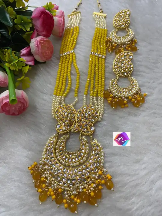 Beautiful Necklace set  uploaded by business on 2/15/2023