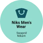 Business logo of Niks men's wear