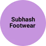 Business logo of Subhash Footwear