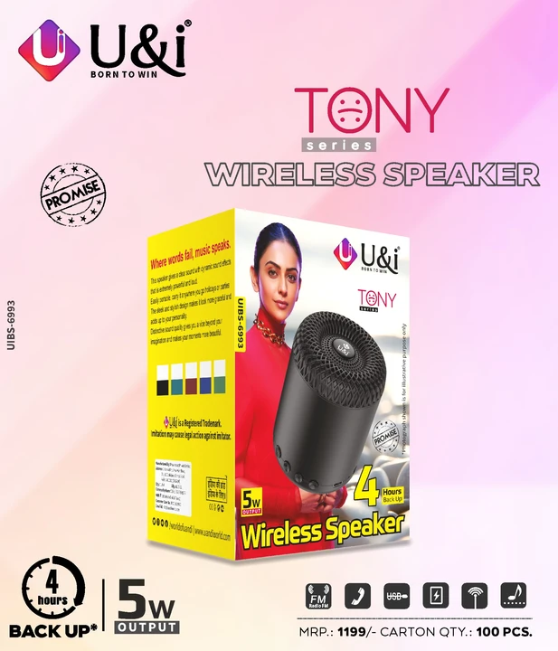 Wireless speaker  uploaded by business on 2/15/2023