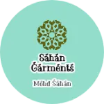Business logo of Sahan garments