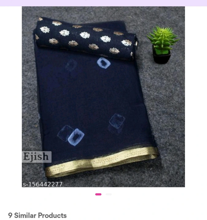 Bandhani print saree  uploaded by Musharrat fashion designer  on 2/15/2023