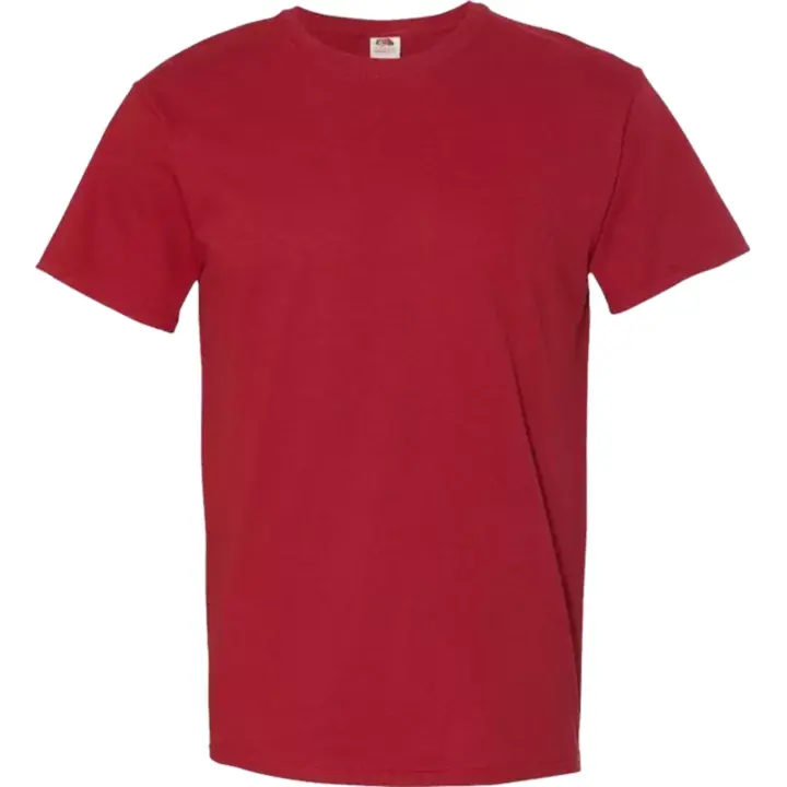 Red cotton tshirt uploaded by Dk clothing on 2/15/2023