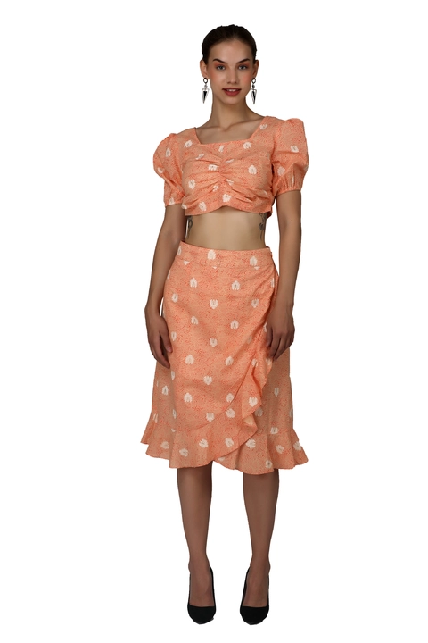 Skirt top set  uploaded by ARV Global Creations Pvt Ltd Faridabad on 2/15/2023