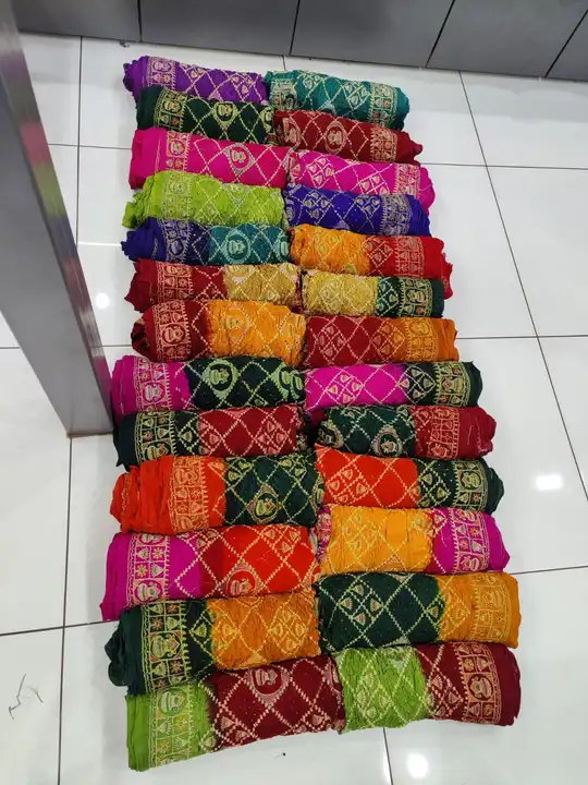 bandhni saree only whosel uploaded by Imranstore on 6/2/2024