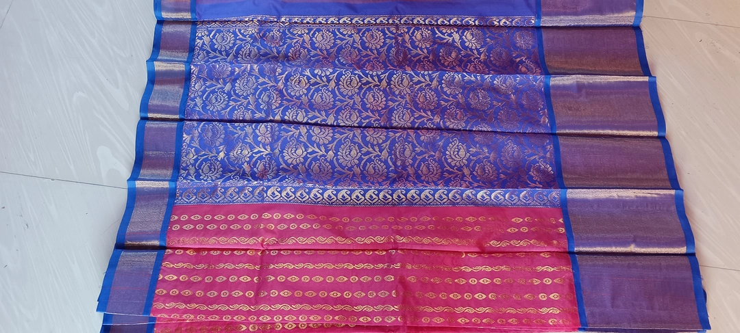 Mono combined with silk sarees uploaded by business on 2/15/2023
