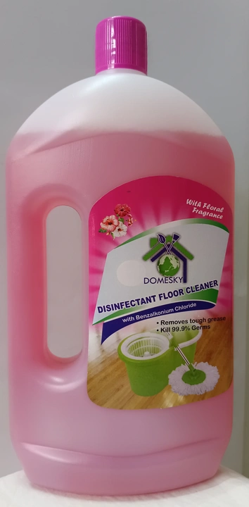 DOMESKY Super Floor Cleaner disinfectant 1 liter Rose Fragrance  uploaded by Aarohi Enterprises on 2/15/2023