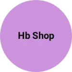 Business logo of Hb shop