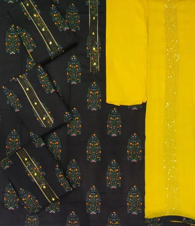 Product image of Pure Cotton Cambric Suits , price: Rs. 400, ID: pure-cotton-cambric-suits-f9328611