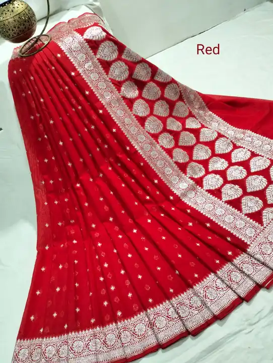 Banarasi kataan soft silk saree uploaded by SHAMEEMA SAREES on 2/16/2023