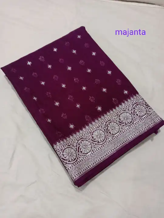 Banarasi kataan soft silk saree uploaded by 💞💞💞💞💞💋💋💋Shameema Sarees💞💞💞💞💞💋💋💋 on 2/16/2023