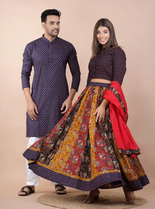 Lehenga choli  uploaded by Ashoka bagru print on 2/16/2023