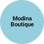 Business logo of Modina boutique
