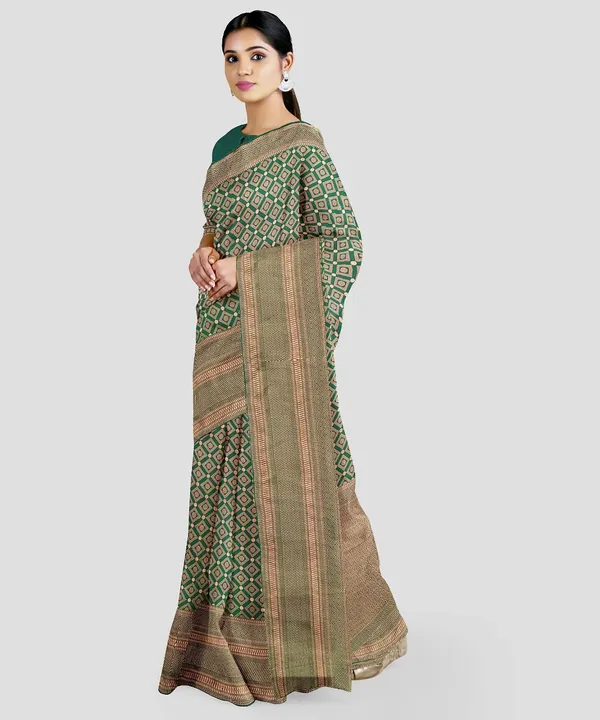 Banarasi soft silk saree  uploaded by DHANANJAY CREATIONS on 2/16/2023