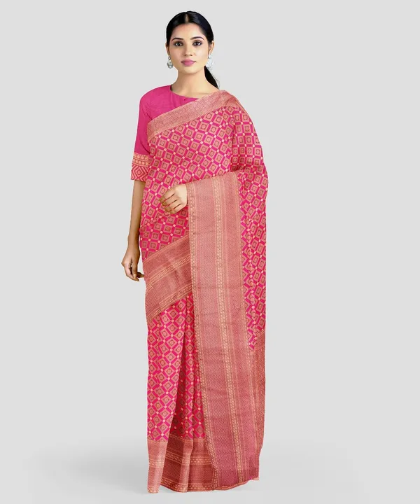 Banarasi soft silk saree  uploaded by DHANANJAY CREATIONS on 2/16/2023