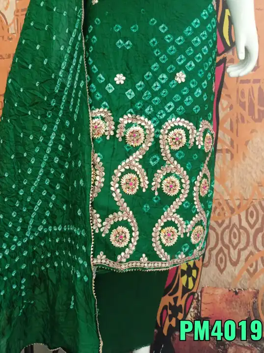 Jaipuri bandej suits  uploaded by Balaji creations  on 2/16/2023