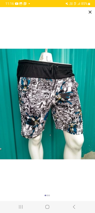 Men's branded short uploaded by World collection on 2/16/2023