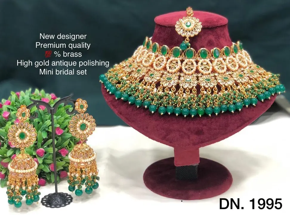 Mini Bridal set uploaded by Imitation jewellery  on 2/16/2023