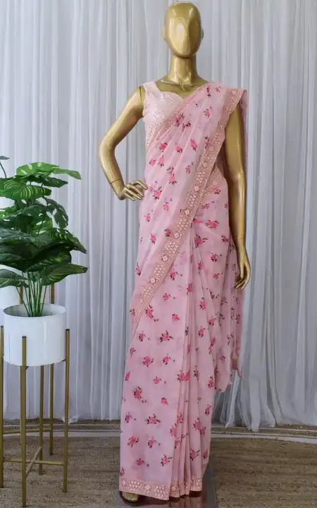 Fancy designer saree uploaded by Maa Creation. on 2/16/2023