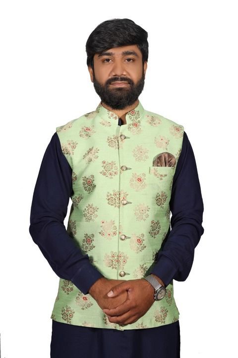 Party wear men's kurta Koti  uploaded by business on 2/21/2021
