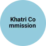 Business logo of Khatri commission