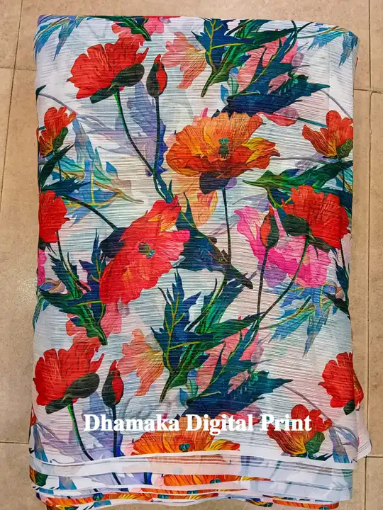 Dhamaka digital print  uploaded by MATAJI TEXTILES on 2/16/2023
