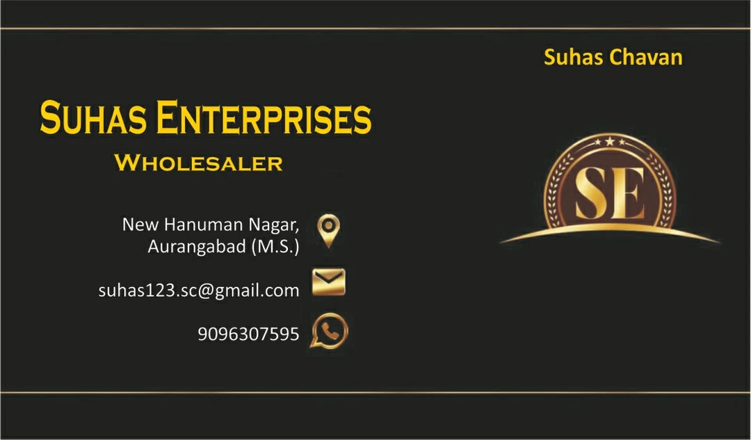 Post image Suhas Enterprises has updated their profile picture.