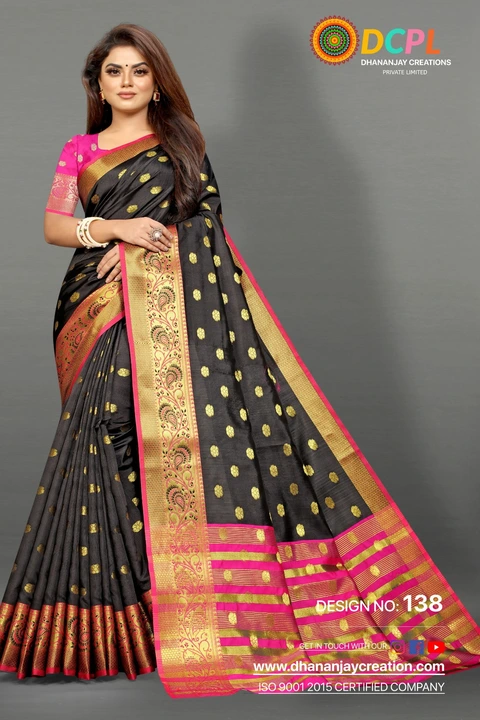 Banarasi silk saree for women  uploaded by DHANANJAY CREATION  on 2/16/2023