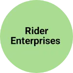 Business logo of Rider enterprises