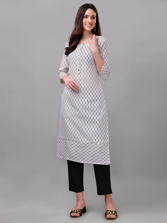 Exclusive Straight Cotton Kurta uploaded by Vihu fashion on 2/16/2023
