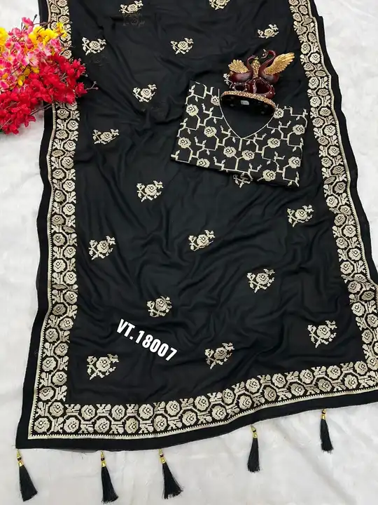 🔊For this Eid, present a new exclusive collection

*👇 PRODUCT DETAILS 👇*

*⭕SAREE FAB. :* Heavy G uploaded by Vishal trendz 1011 avadh textile market on 2/16/2023
