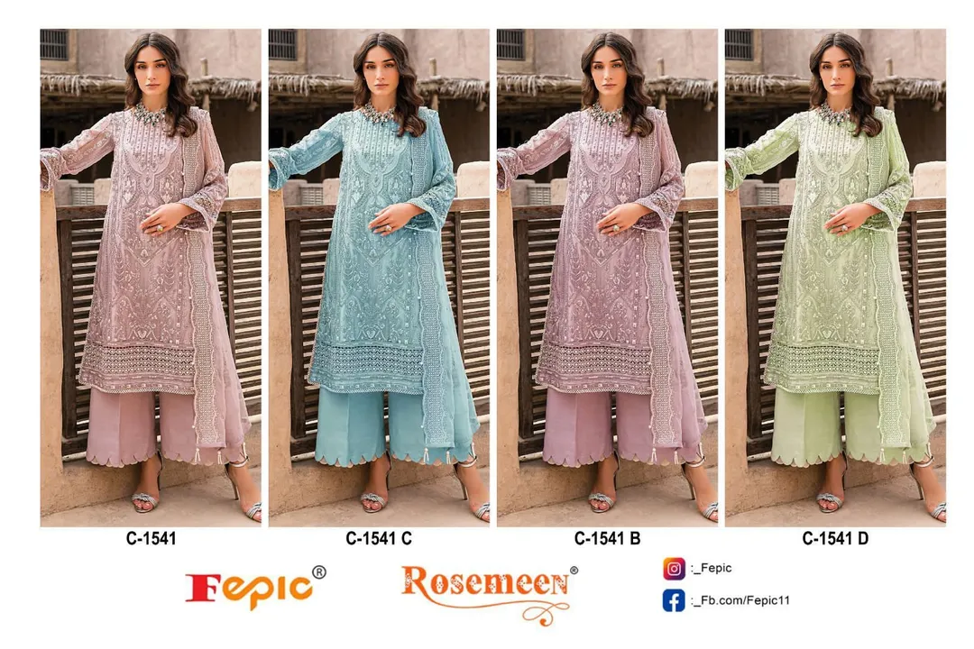 Fepic rosemeen single pcs available best price best discount  uploaded by AHEMED FASHION  on 2/16/2023