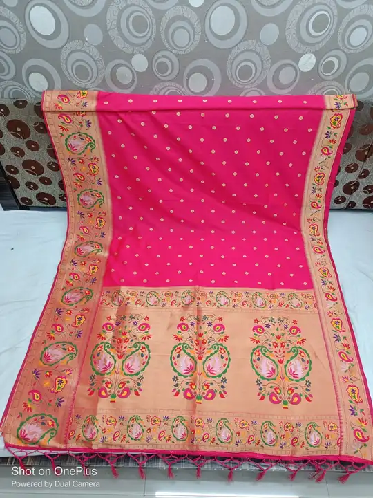 PURE PAITHANI SILK uploaded by Mukesh Saree Centre on 2/16/2023