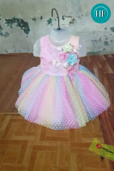 Post image Hey! Checkout my new product called
Kids dot fabric frock .