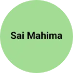 Business logo of Sai mahima
