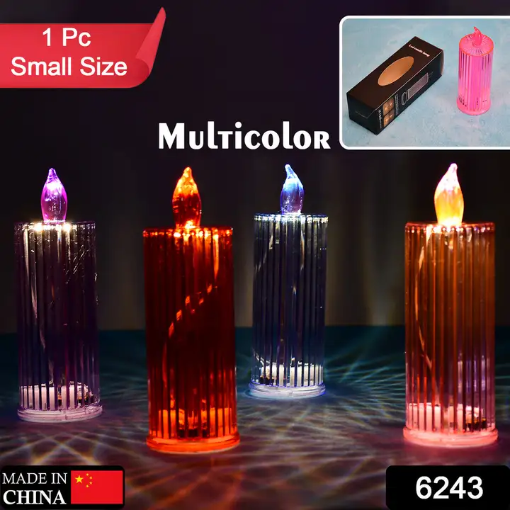 6243 BIG SIMPLE CANDLES FOR HOME DECORATION, CRYSTAL CANDLE LIGHTS (MULTICOLOR)

 uploaded by DeoDap on 2/16/2023