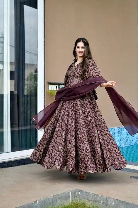 anarkali suit uploaded by house of creation (HOC) on 2/16/2023