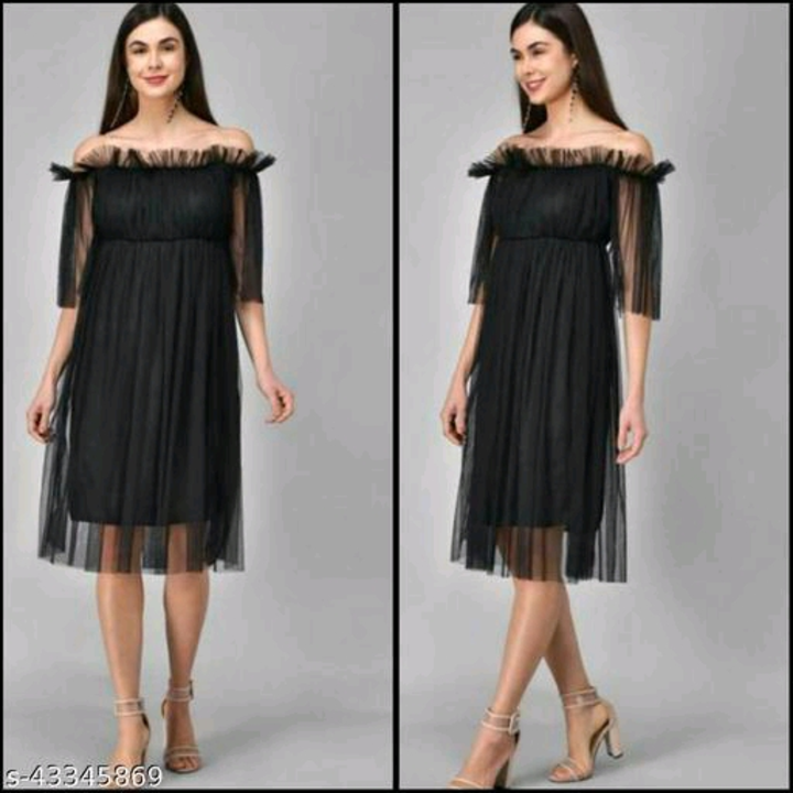 Post image Hey! Checkout my new product called
Net off shoulder dress .