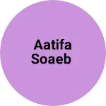 Business logo of Aatifa soaeb