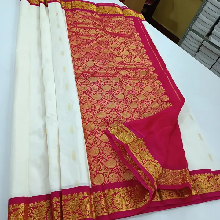 Traditional korvai silk sarees uploaded by Kp silks on 2/16/2023