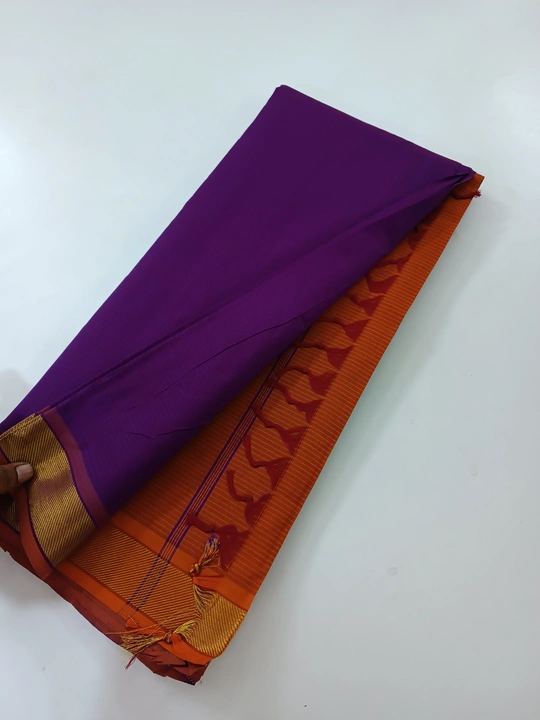 Plain cotton sarees uploaded by Kp silks on 2/16/2023