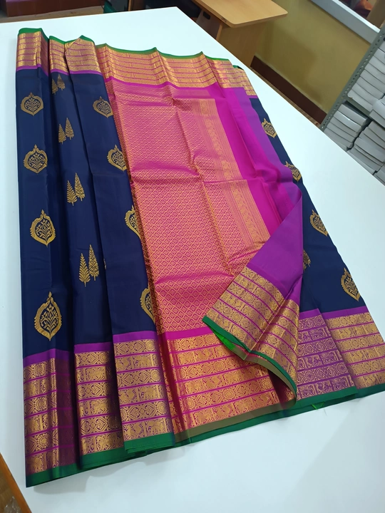 Pure silk sarees uploaded by business on 2/16/2023