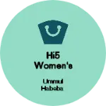 Business logo of HI5 WOMEN'S AND MENS
